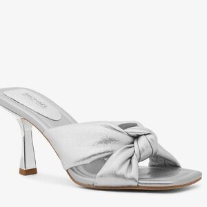 Michael Michael Kors Elena Metallic Sandals Size 9.5